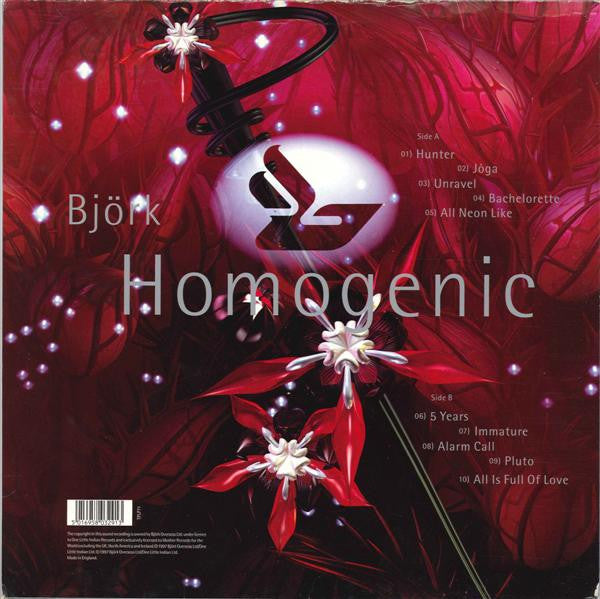 Björk – Homogenic (NUEVO, SELLADO) BOXV15