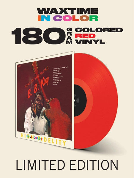 B.B. King – King Of The Blues - Limited Edition Red Vinyl - (NUEVO, SELLADO) BOXV23