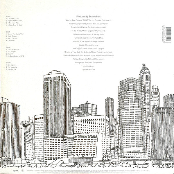 Beastie Boys – To The 5 Boroughs / DISCO DOBLE (NUEVO, SELLADO) BOXV18
