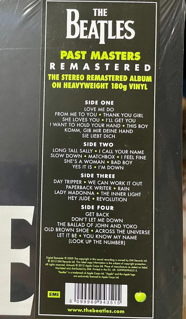 The Beatles – Past Masters / DISCO DOBLE (NUEVO, SELLADO) BOXV24