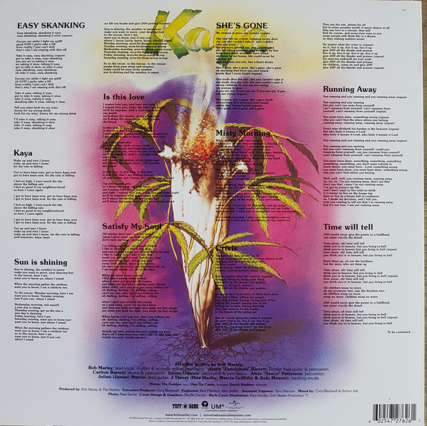Bob Marley & The Wailers – Kaya (NUEVO, SELLADO) BOXV43