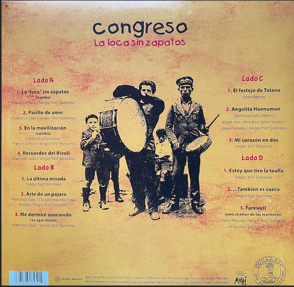 Congreso – La Loca Sin Zapatos (NUEVO, SELLADO) BOXV46