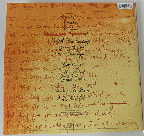 Counting Crows – August And Everything After / DISCO DOBLE (NUEVO, SELLADO) BOXV15