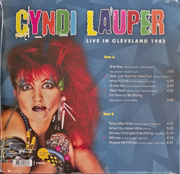 Cyndi Lauper – Live In Cleveland 1983 (NUEVO, SELLADO) BOXV11