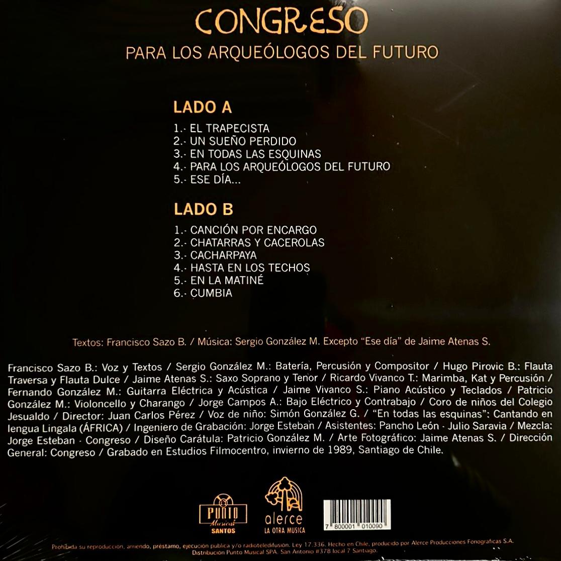 Congreso – Para Los Arqueologos Del Futuro (NUEVO, SELLADO) BOXV22