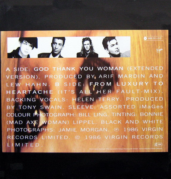 Culture Club – God Thank You Woman (VG+) BOX35