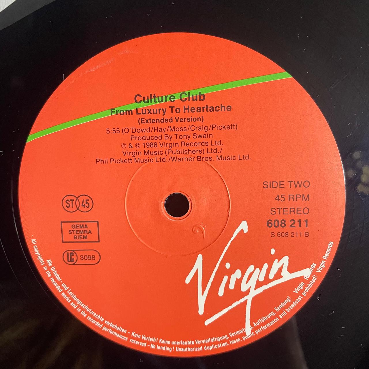 Culture Club – God Thank You Woman (VG+) BOX35