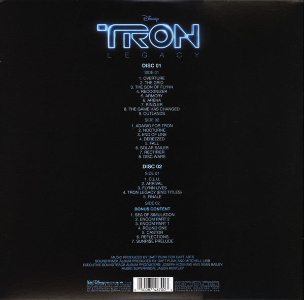 Daft Punk – TRON: Legacy (Vinyl Edition Motion Picture Soundtrack) / DISCO DOBLE (NUEVO, SELLADO) BOXV1