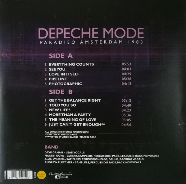 Depeche Mode – Paradiso Amsterdam 1983 (NUEVO, SELLADO) BOXV6