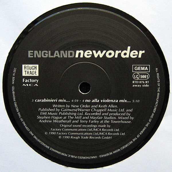 Englandneworder – World In Motion (Remix) (EX, FUNDA VG+) BOX24