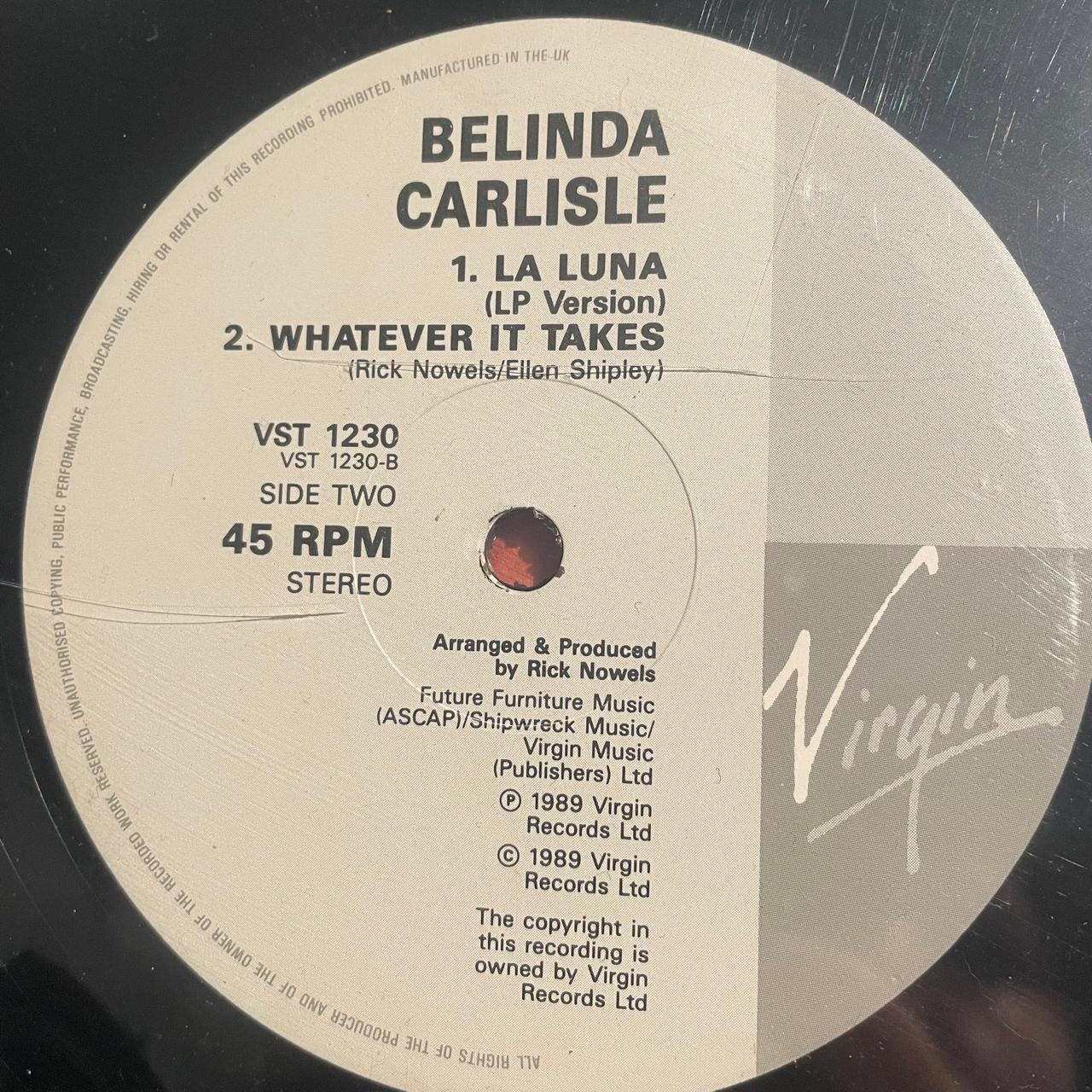 Belinda Carlisle – La Luna / Limited Edition Incluye Poster (EX) BOX30