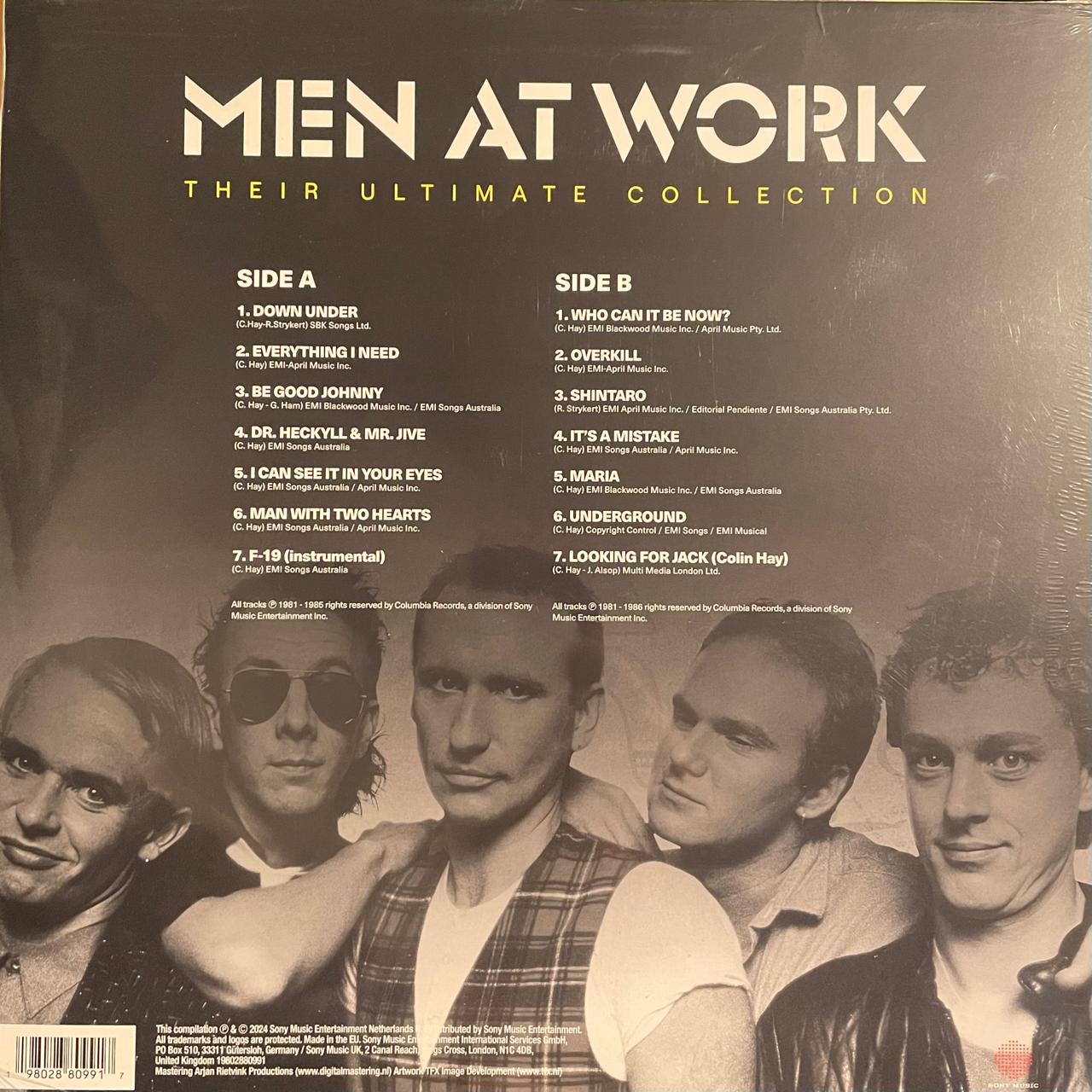 Men At Work – Their Ultimate Collection (NUEVO, SELLADO) BOXV33