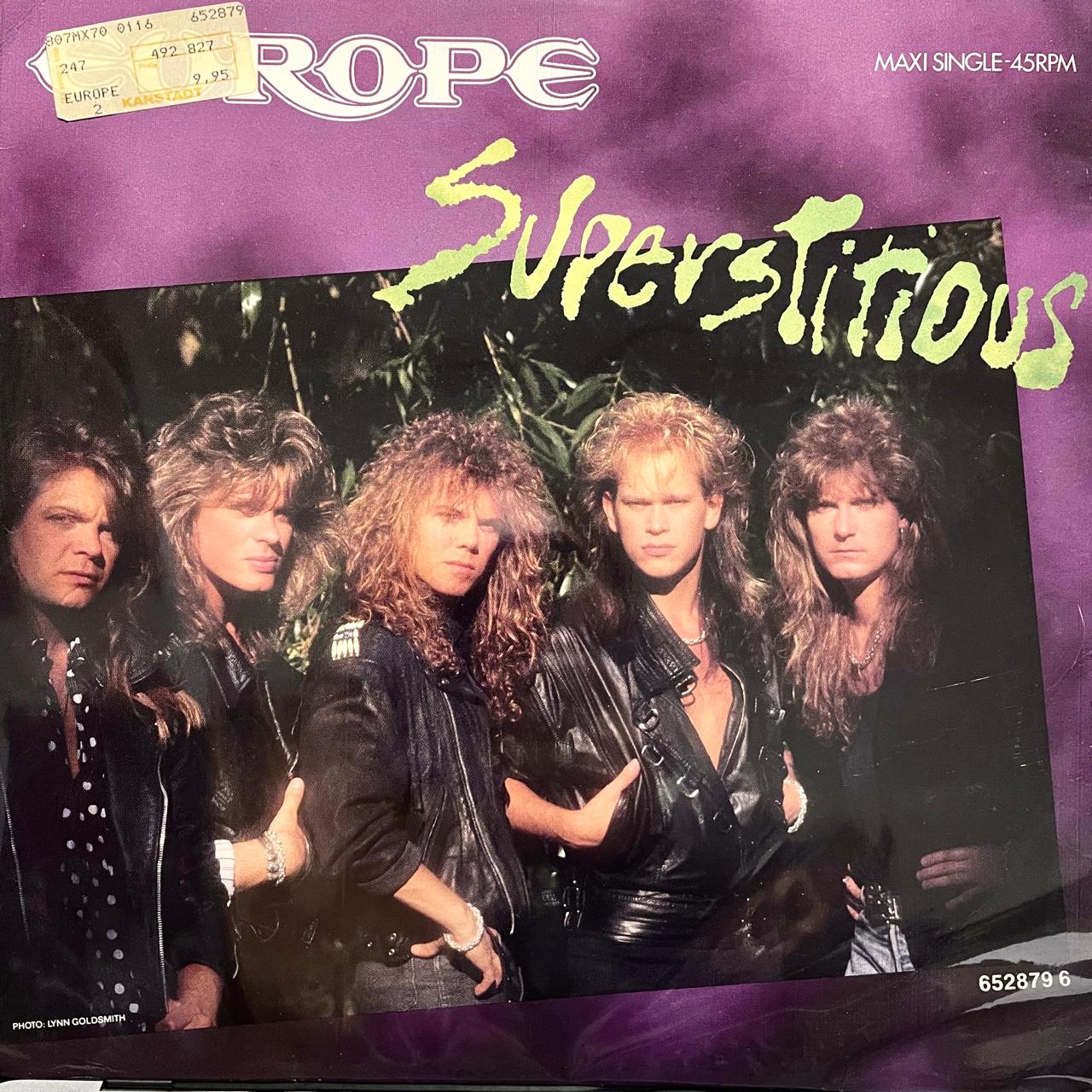Europe – Superstitious (NM, FUNDA EX) BOX25