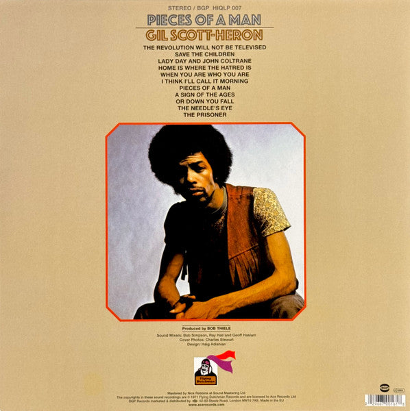 Gil Scott-Heron – Pieces Of A Man (NUEVO, SELLADO) BOXV47