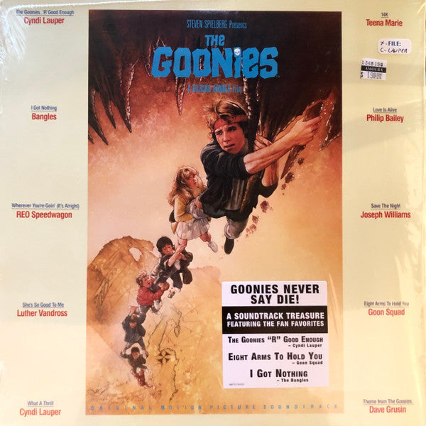 Various – The Goonies - Original Motion Picture Soundtrack (NUEVO, SELLADO) BOXV21