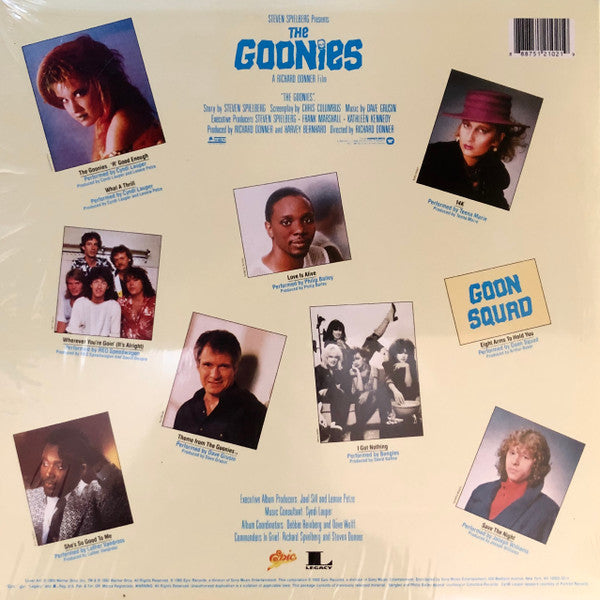 Various – The Goonies - Original Motion Picture Soundtrack (NUEVO, SELLADO) BOXV21
