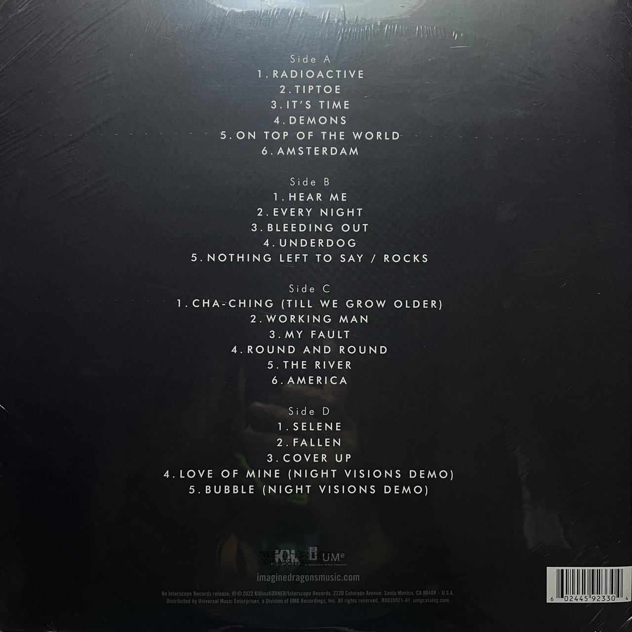 Imagine Dragons – Night Visions - 10TH ANNIVERSARY EDITION / DISCO DOBLE (NUEVO, SELLADO) BOXV12