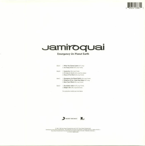 Jamiroquai – Emergency On Planet Earth / DISCO DOBLE (NUEVO, SELLADO) BOXV20