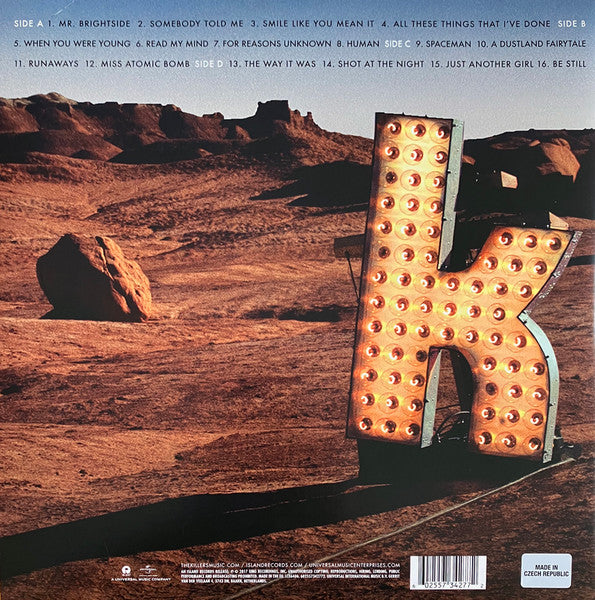 The Killers – Direct Hits / DISCO DOBLE (NUEVO, SELLADO) BOXV18