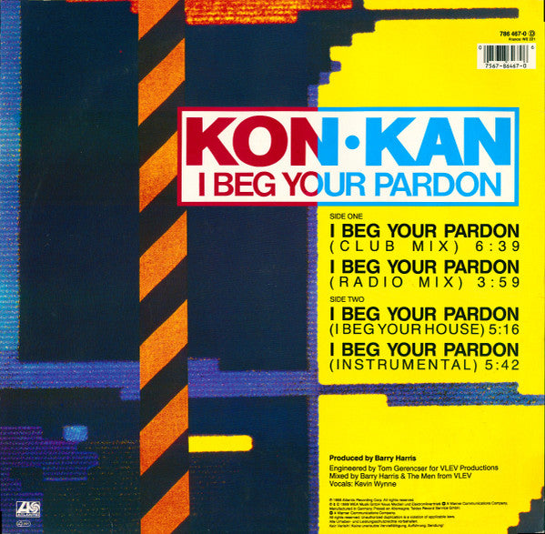 Kon·Kan – I Beg Your Pardon (NM, FUNDA EX) BOX24