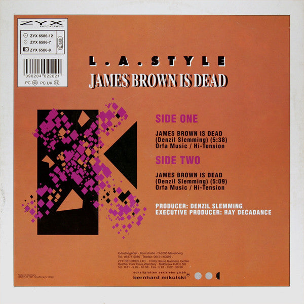 L.A. Style – James Brown Is Dead (EX) BOX35