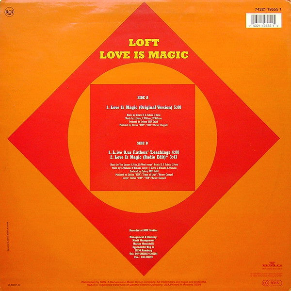 Loft – Love Is Magic (NM, FUNDA VG+) BOX7