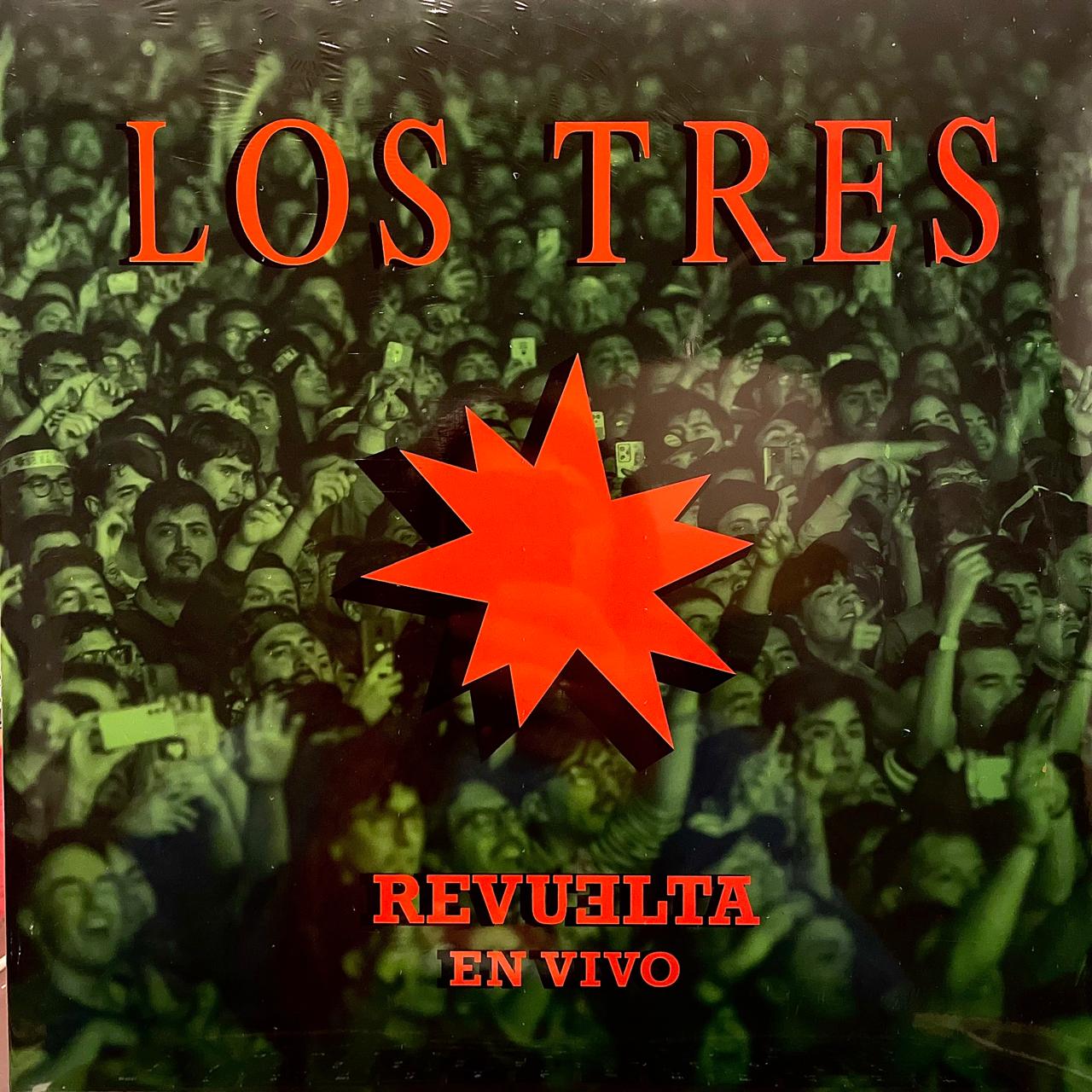 Los Tres – Revuelta En Vivo / DISCO DOBLE (NUEVO, SELLADO) BOXV54