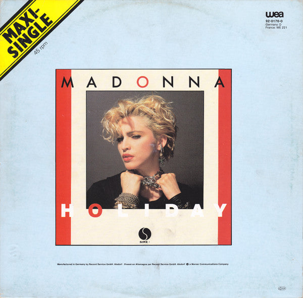 Madonna – Holiday (NM, FUNDA VG+) BOX27