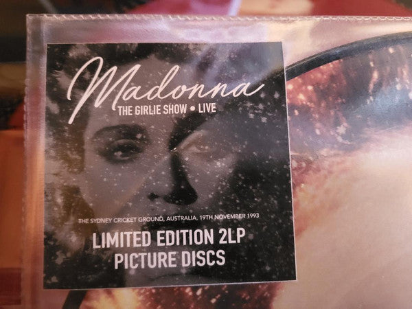 Madonna – The Girlie Show - Live (The Sydney Cricket Ground, Australia 19th November 1993) /DISCO DOBLE / PICTURE DISC / LIMITED EDITION (NUEVO, SELLADO) BOXV55