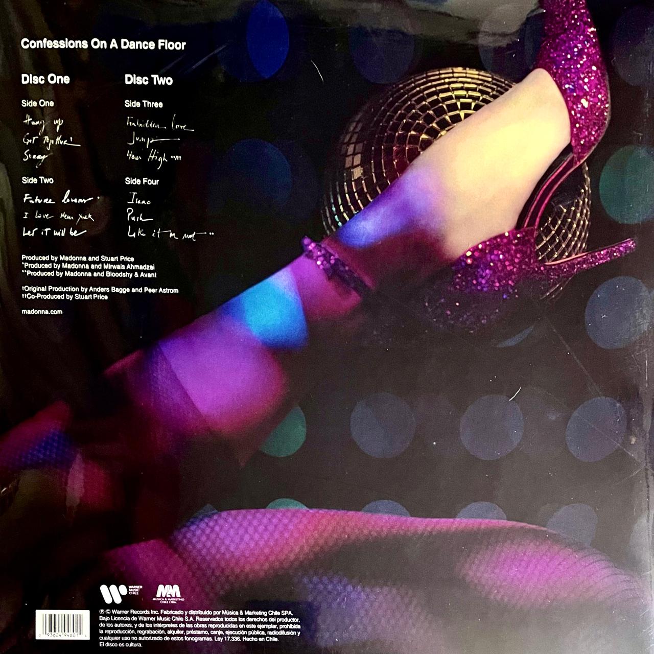 Madonna – Confessions On A Dance Floor / DISCO DOBLE (NUEVO, SELLADO) BOXV24