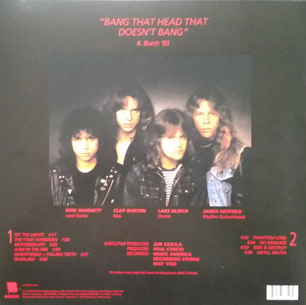 Metallica – Kill 'Em All (NUEVO, SELLADO) BOXV35