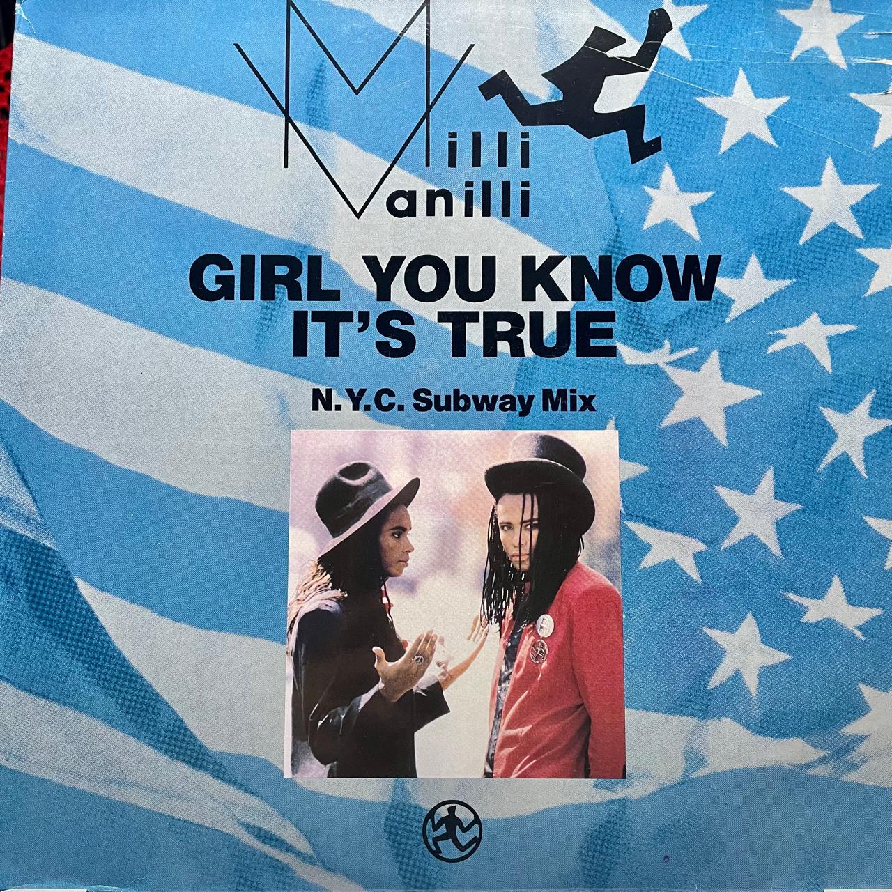 Milli Vanilli – Girl You Know It's True (N.Y.C. Subway Mix) (VG+) BOX35