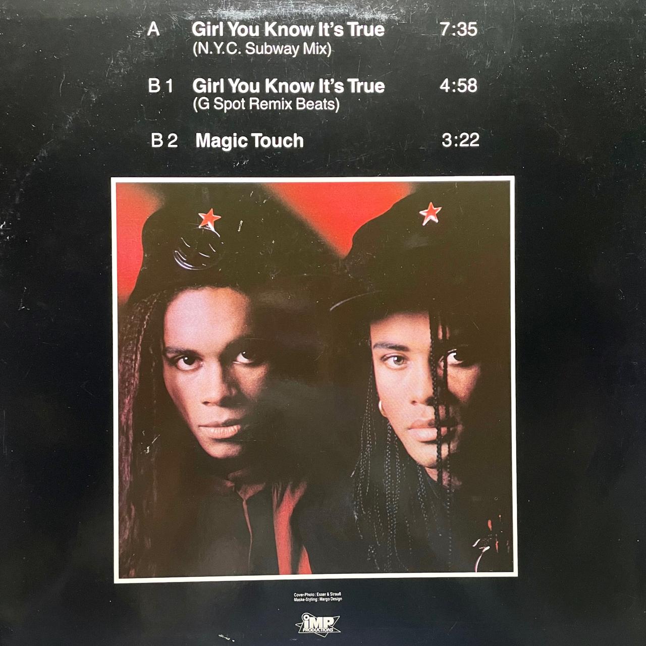 Milli Vanilli – Girl You Know It's True (N.Y.C. Subway Mix) (VG+) BOX35