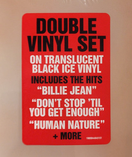 Michael Jackson – Michael (Songs From The Motion Picture) / DISCO DOBLE (NUEVO, SELLADO) BOXV42