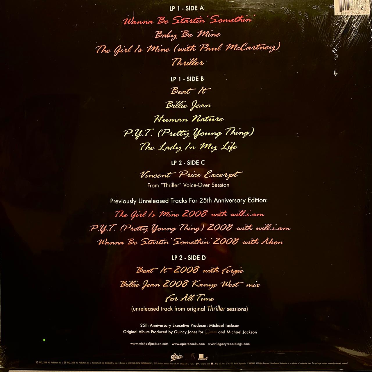 Michael Jackson – Thriller 25 / DISCO DOBLE (NUEVO, SELLADO) BOXV13