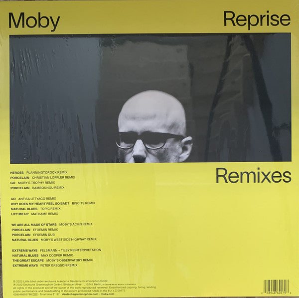 Moby – Reprise Remixes / DISCO DOBLE (NUEVO, SELLADO) BOXV14