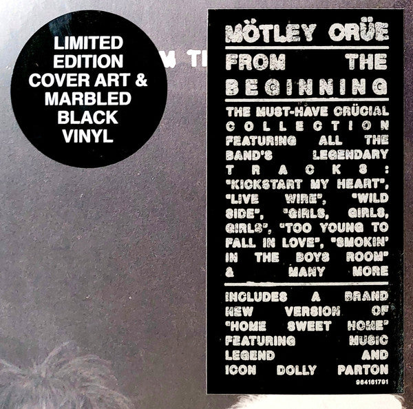 Mötley Crüe – From The Beginning / DISCO DOBLE (NUEVO, SELLADO) BOXV52