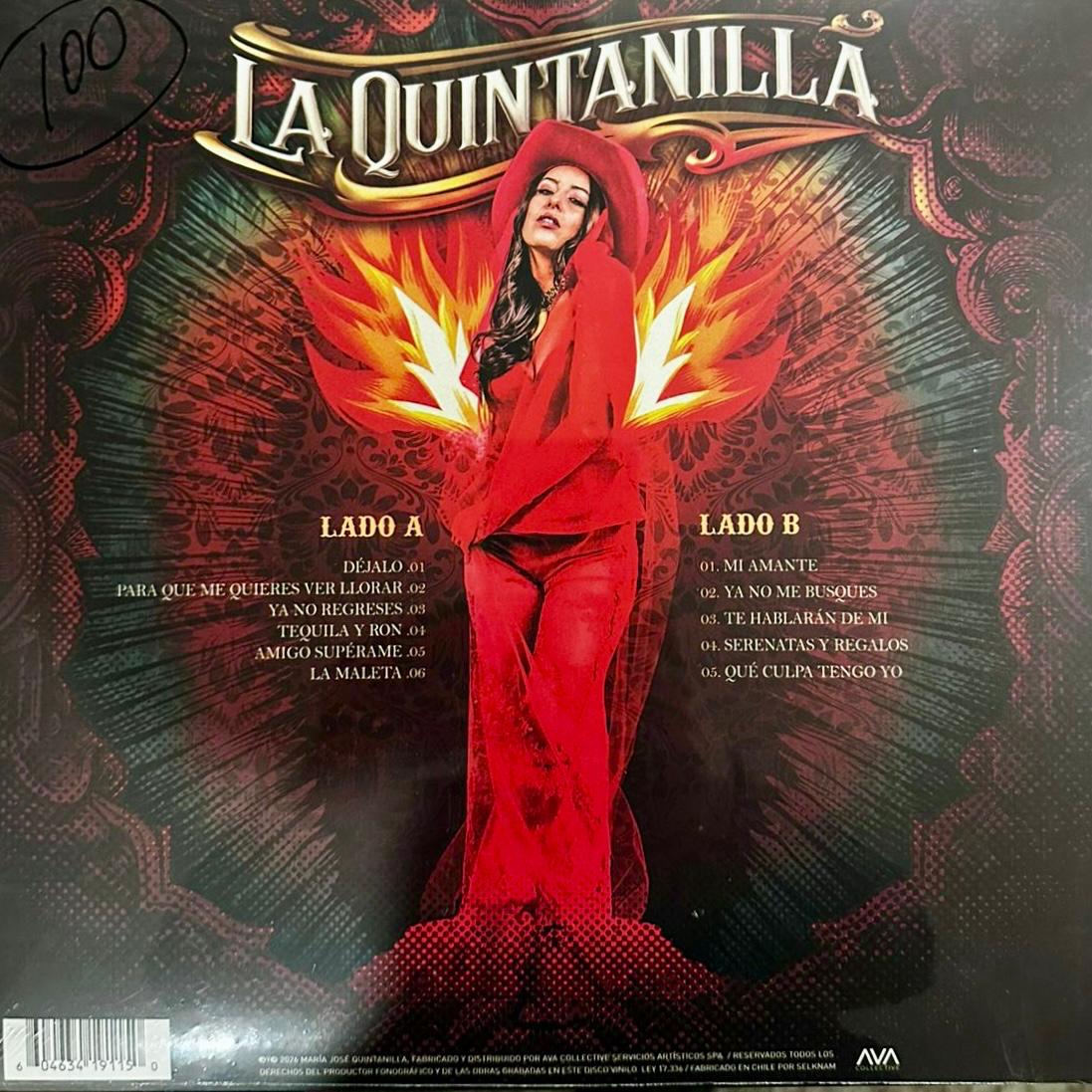María Jose Quintanilla – La Quintanilla (NUEVO; SELLADO) BOXV22