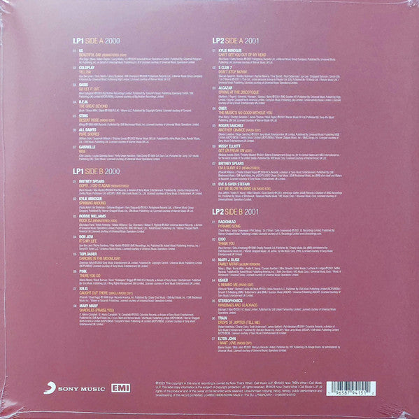 Various – Now Millennium '00-'01 / DISCO DOBLE (NUEVO, SELLADO) BOXV15