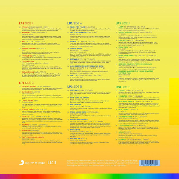Various – Now Yearbook '82 / DISCO TRIPLE (NUEVO, SELLADO) BOXV15