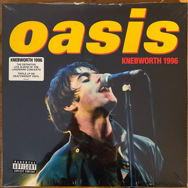 Oasis – Knebworth 1996 / DISCO TRIPLE (NUEVO, SELLADO) BOXV46