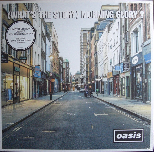 Oasis – (What's The Story) Morning Glory? - Limited Edition Deluxe 30th Anniversary / DISCO TRIPLE (NUEVO, SELLADO) BOXV20