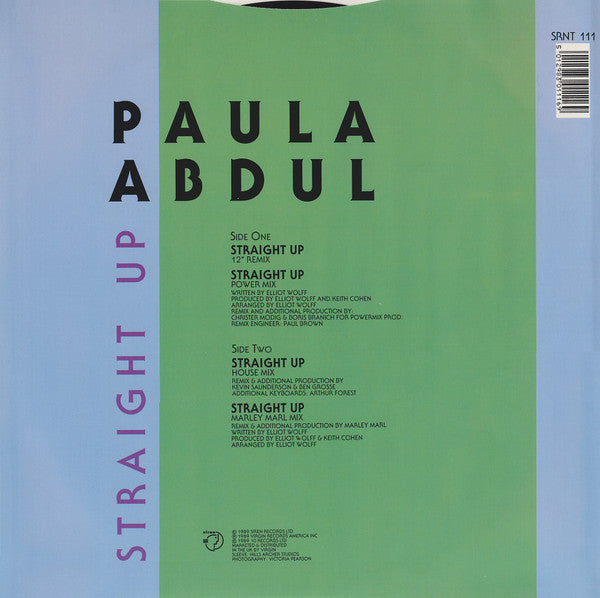 Paula Abdul – Straight Up (NM, FUNDA EX) BOX27