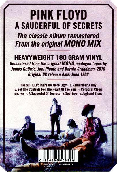 Pink Floyd – A Saucerful Of Secrets (NUEVO, SELLADO) BOXV15