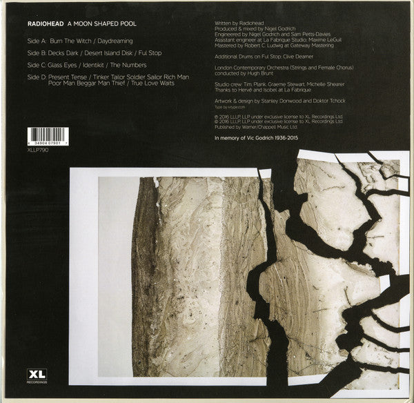 Radiohead – A Moon Shaped Pool / DISCO DOBLE (NUEVO, SELLADO) BOXV19