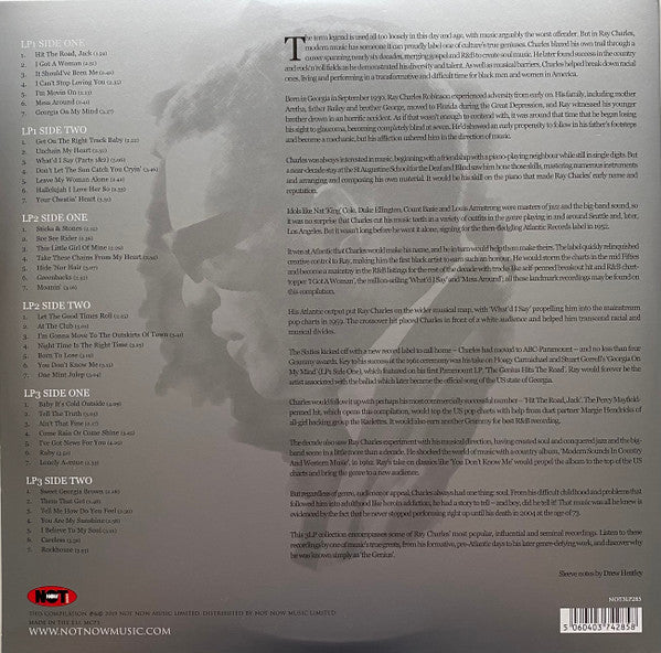 Ray Charles – The Platinum Collection / DISCO TRIPLE (NUEVO, SELLADO) BOXV19