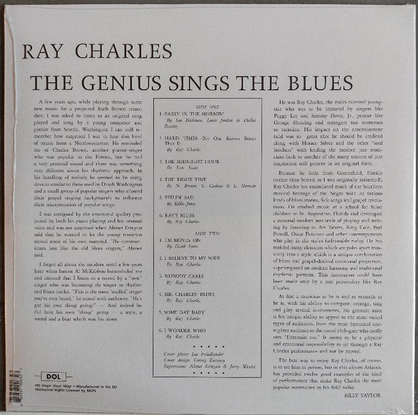 Ray Charles – The Genius Sings the Blues (NUEVO, SELLADO) BOXV19