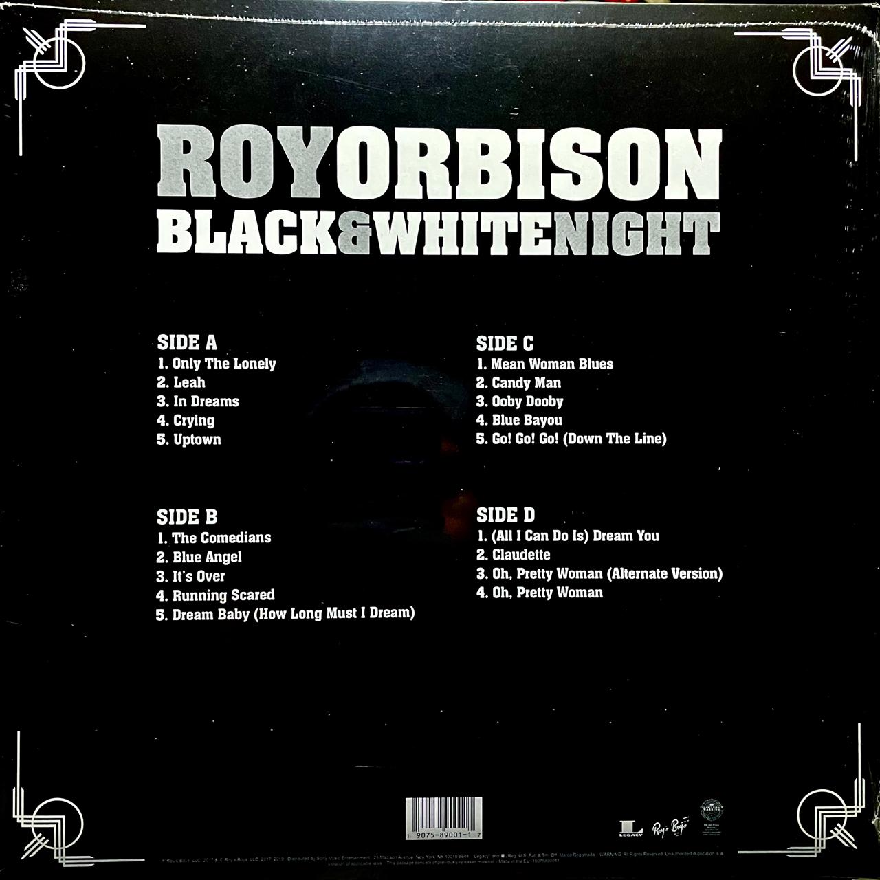 Roy Orbison – Black & White Night / DISCO DOBLE (NUEVO, SELLADO) BOXV17