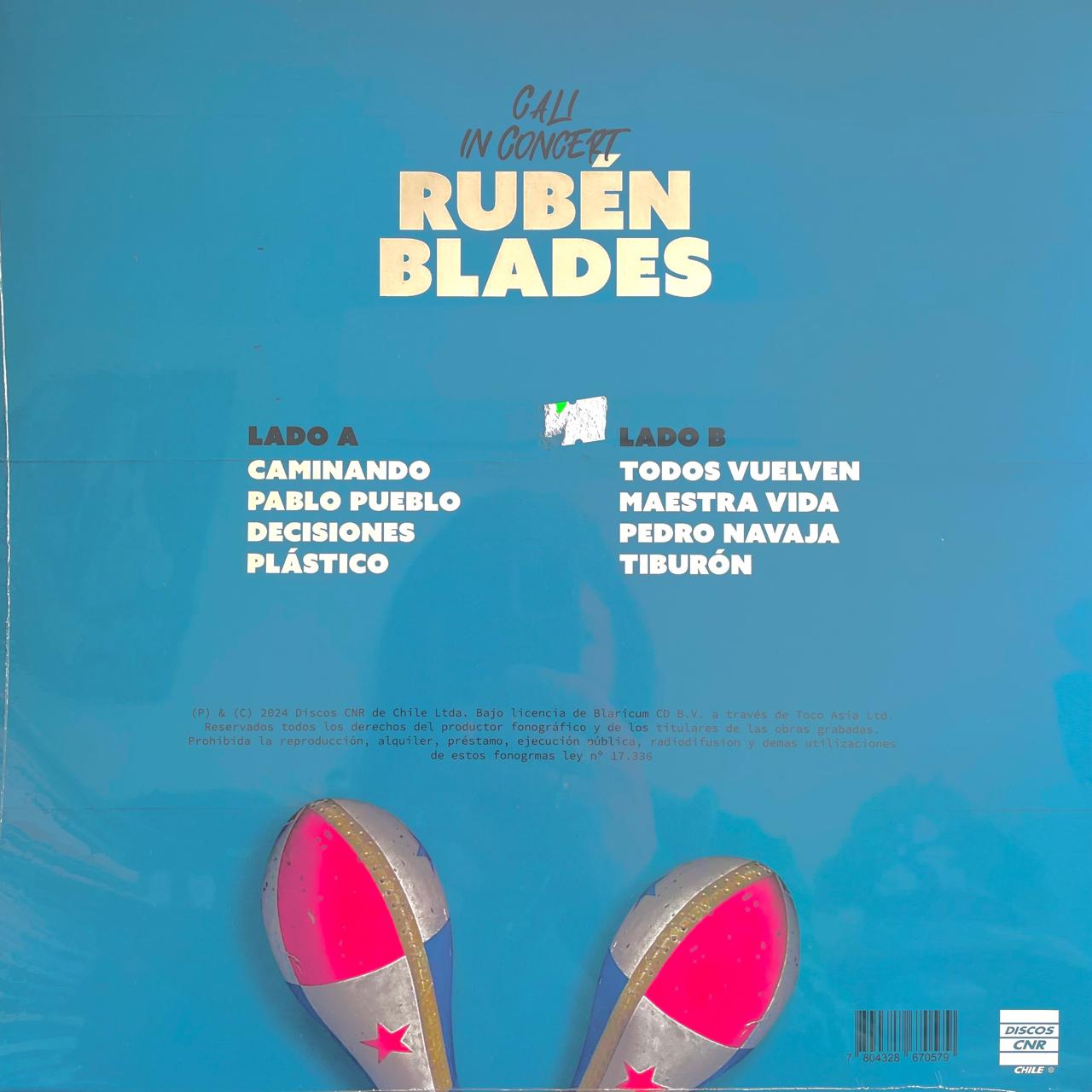 Ruben Blades – Cali In Concert (NUEVO, SELLADO) BOXV34