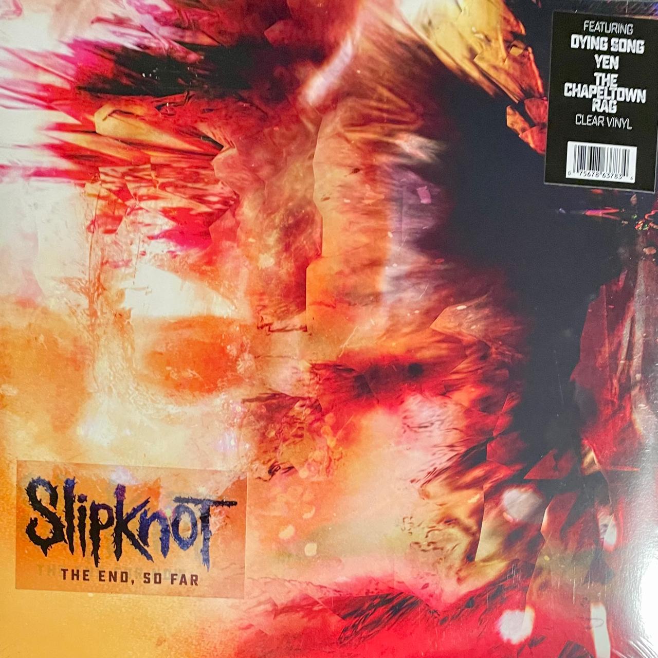 Slipknot – The End For Now... - Clear Vinyl / DISCO DOBLE (NUEVO, SELLADO) BOXV12